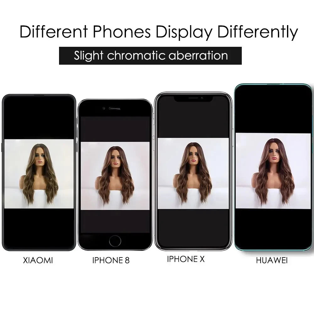 Peluca Rosa Ondas Grandes