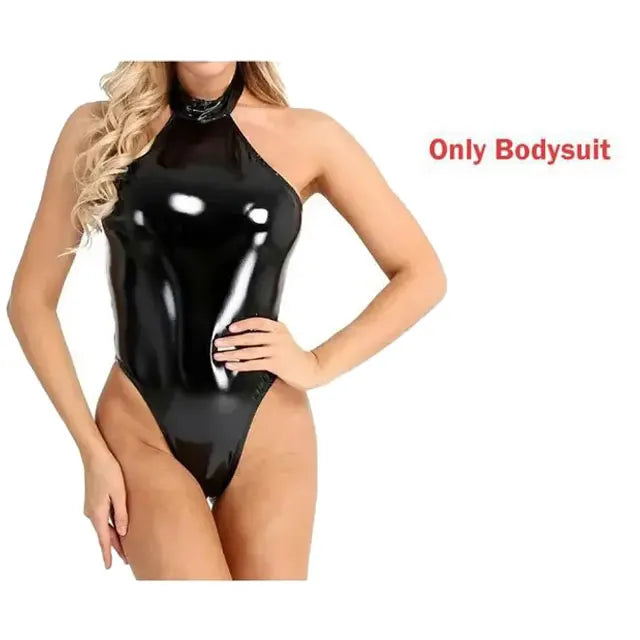 Catsuit Látex Completo Accesorios