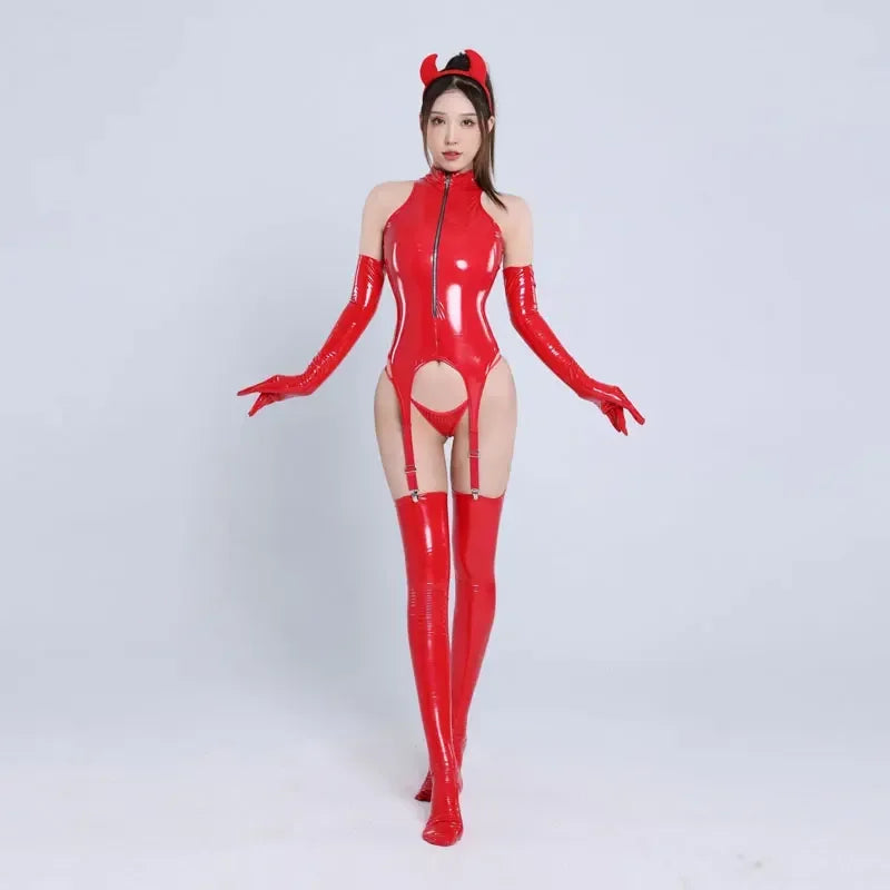 Catsuit Látex Demoníaco