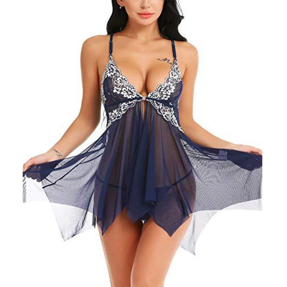 Babydoll Encaje Frontal