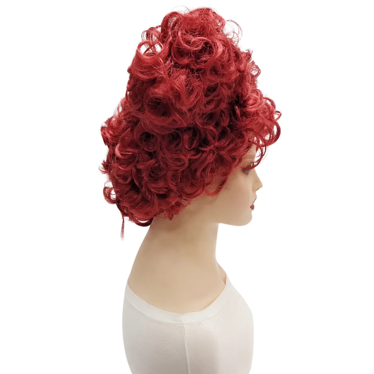 Peluca Roja Rizos Dos Moños