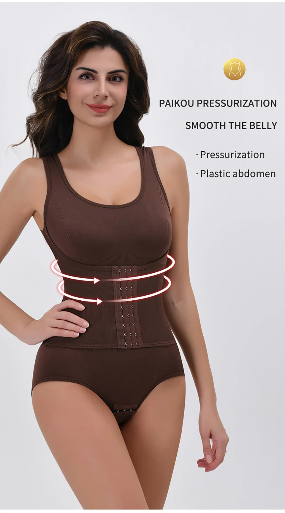 Bodysuit Moldeador Cremallera