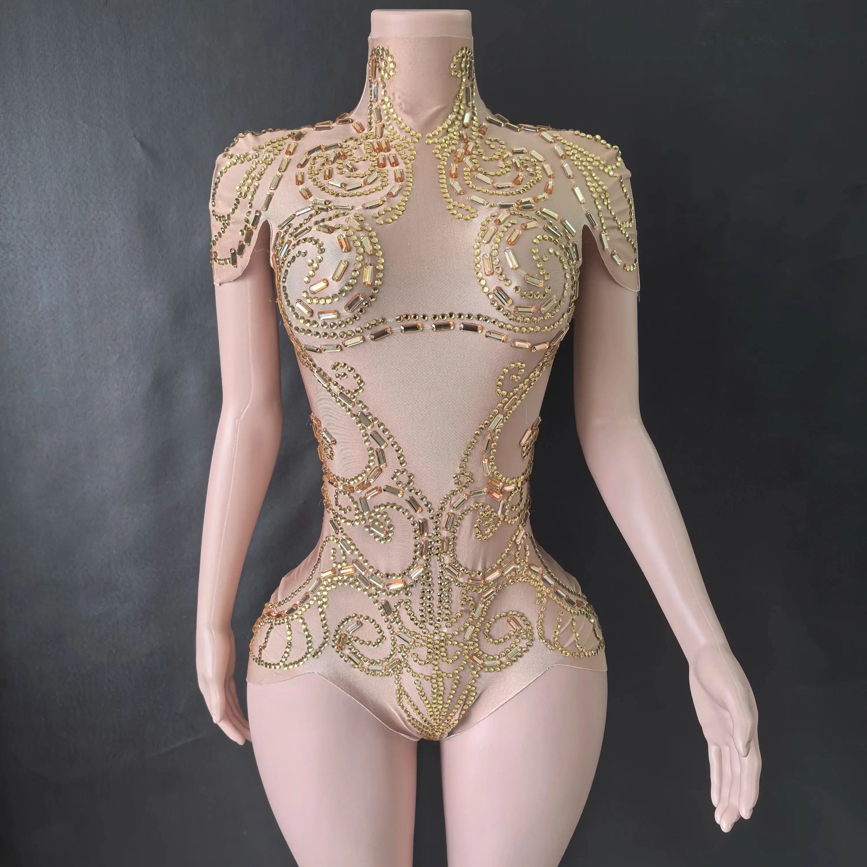 Bodysuit Pedrería Pole Dance