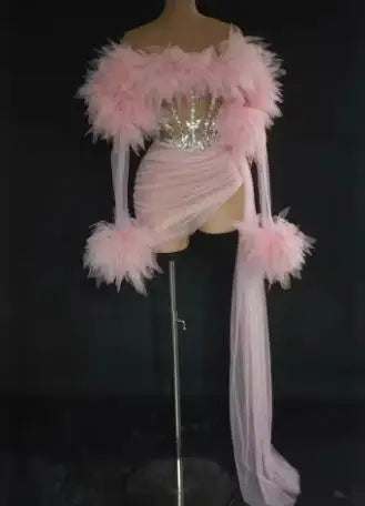 Set Rojo Lentejuelas Showgirl