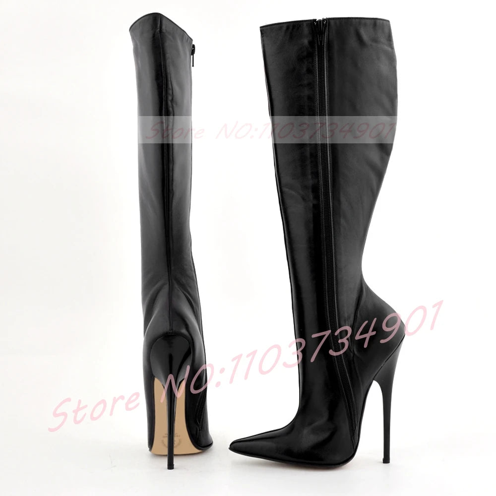 Botas Rojas Tacón Extremo 16cm