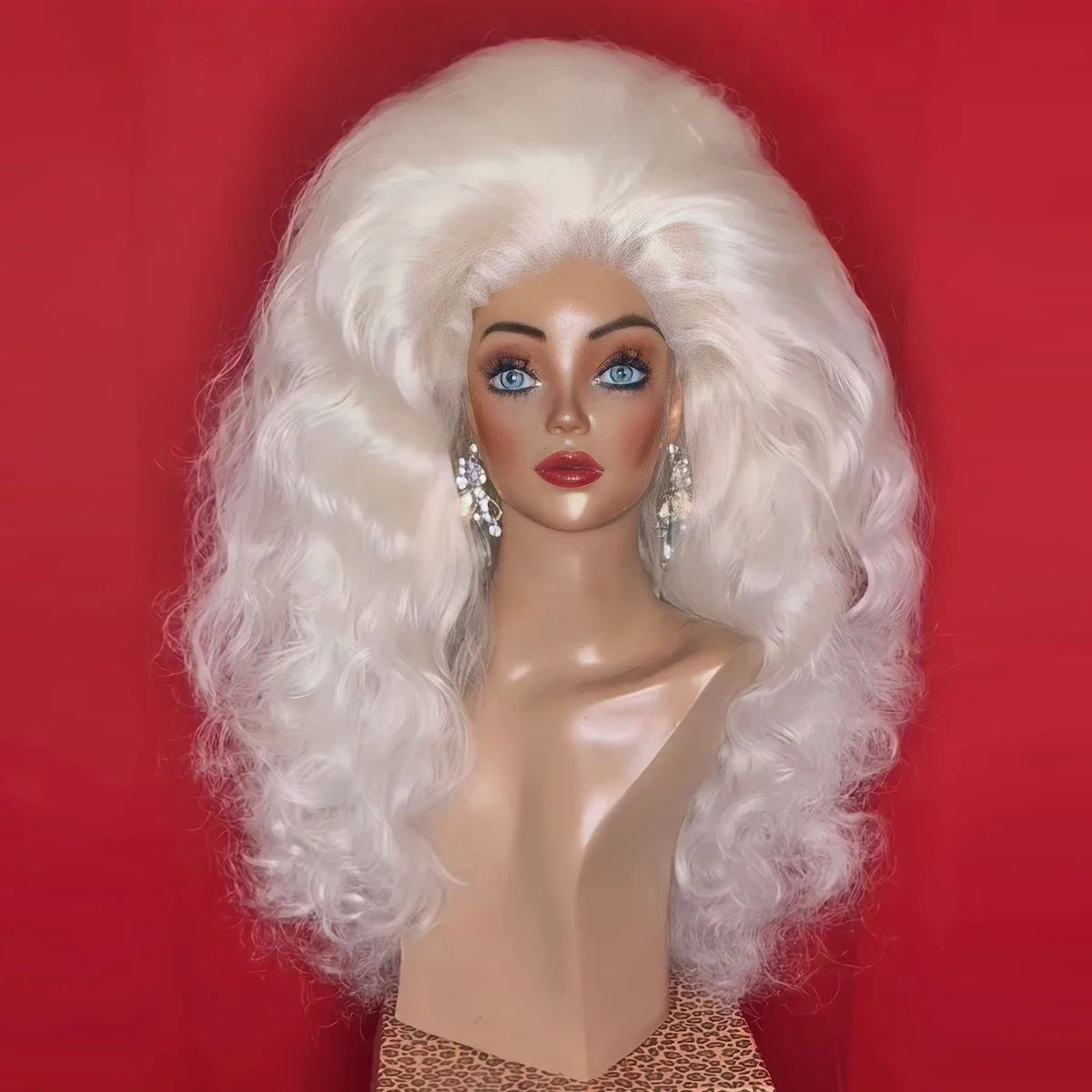 Peluca Lady Bunny Beehive Años 60